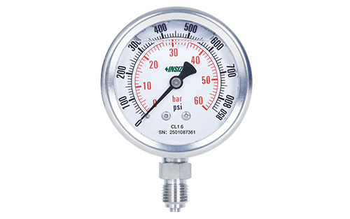 Bourdon Tube Pressure Gauges (Liquid Filled)
