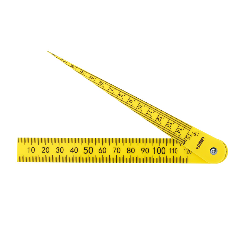 Plastic Taper Gauge and Plastic Ruler Set