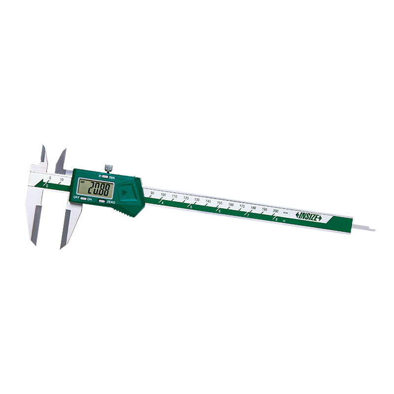 Digital Calipers With Knife-Edge Lower Jaws