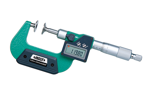 Digital Non-Rotating Spindle Disk Micrometers